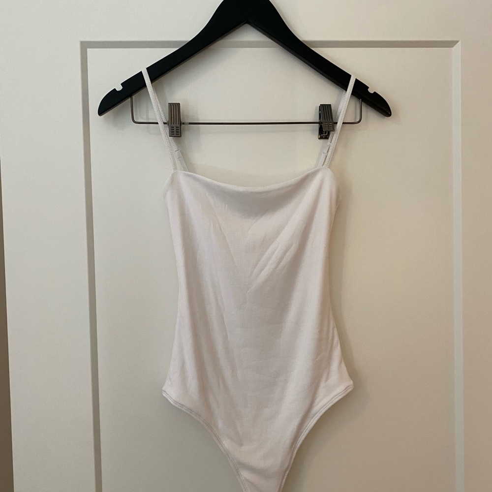 Aritzia Straight Neck Bodysuit